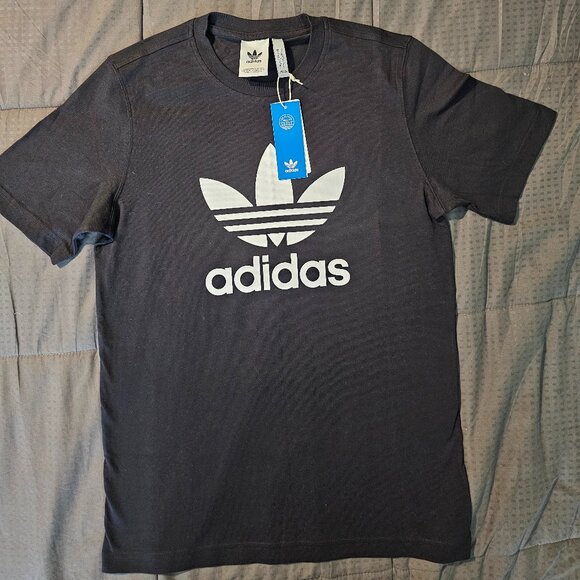 adidas Black Logo Tee - Picture 1 of 4